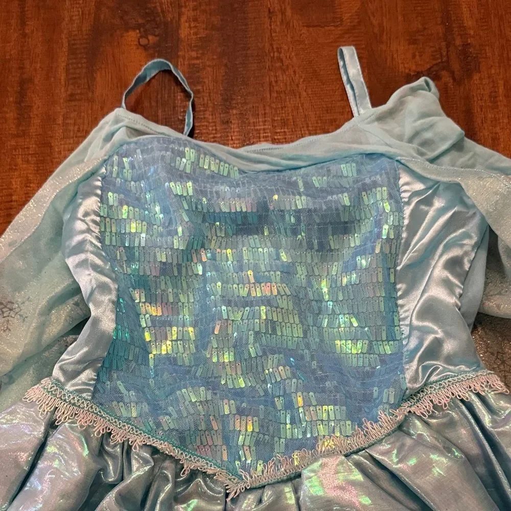 Elsa Frozen Disney Princess Dress- Blue